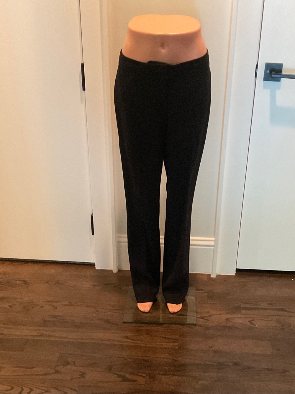 Escada Black Straight-Leg Dress Trousers